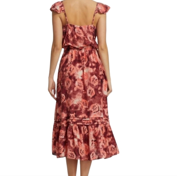 Ramy Brook Printed Larson Dress Size 10 - Picture 2 of 6